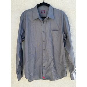 UNTUCKit Men’s XL Dark Gray Button Down Long Sleeve Shirt